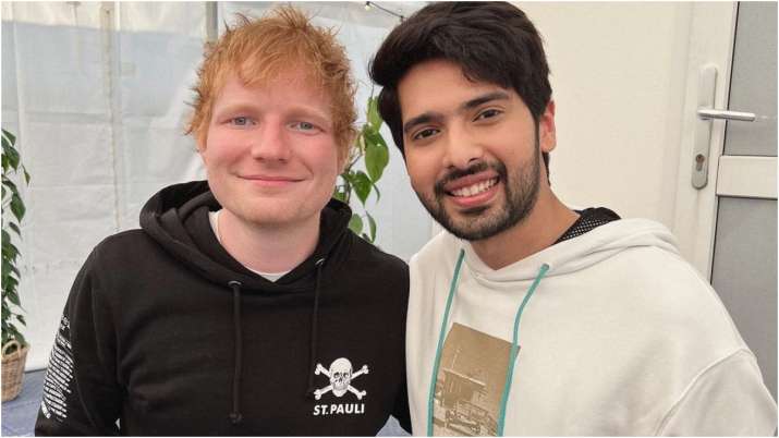 Armaan Malik meets Ed Sheeran at Copenhagen concert, calls him ‘humble and warm’ | PICS