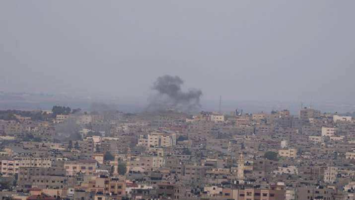India Tv - Israeli airstrikes, Gaza killing, death toll IN GAZA AIRSTRIKES, injured, militant Taiseer al-Jabari