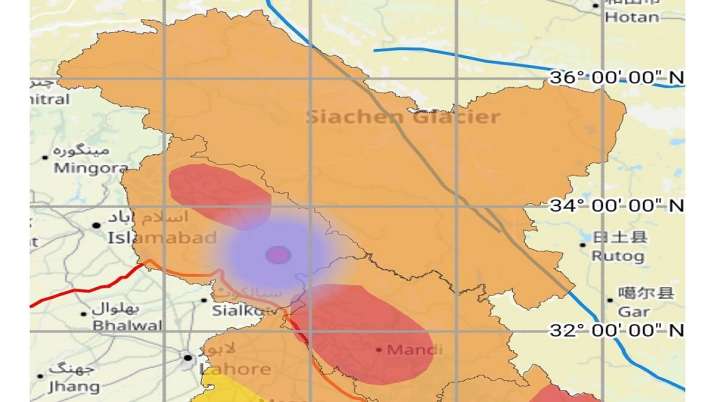 India Tv - Jammu and Kashmir, Jammu and Kashmir earthquake news, Jammu and Kashmir earthquakes, Jammu and Kashm