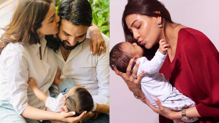 Kajal Aggarwal shares FIRST family portrait ft. son Neil to wish husband Gautam Kitchlu on his birthday