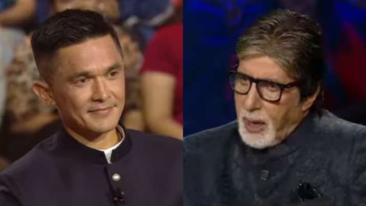 Kaun Banega Crorepati 14: Amitabh Bachchan asks footballer Sunil Chhetri to bring Asian Cup home | WATCH