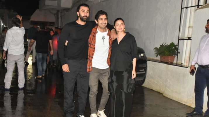 India Tv - Alia Bhatt, Ranbir Kapoor and Ayan Mukerji 