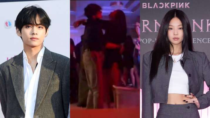 Bts V Blackpink Jennie Hug Dance Together At Born Pinks Private Party Leaked Pics Go Viral 0062