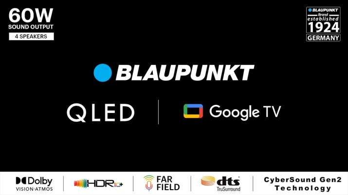 India Tv - Blaupunkt 4K QLED TV 