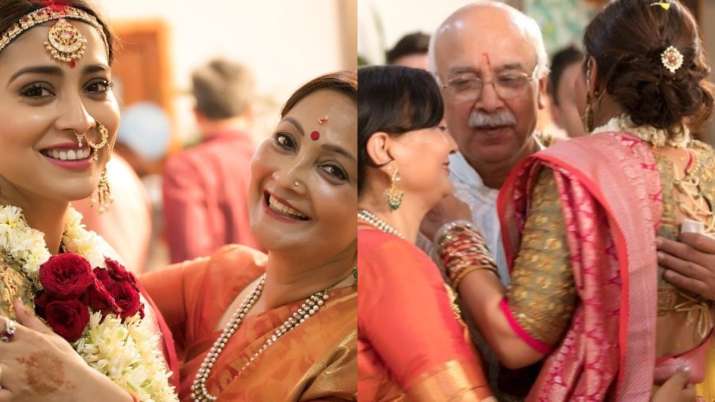 Shriya Saran shares wholesome throwback wedding pictures with Andrei Koscheev | Photos Shriya Saran shares wholesome throwback wedding pictures with Andrei Koscheev | Photos