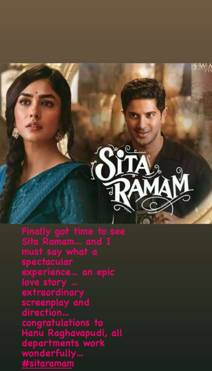 India Tv - Sita Ramam's review by Kangana Ranaut