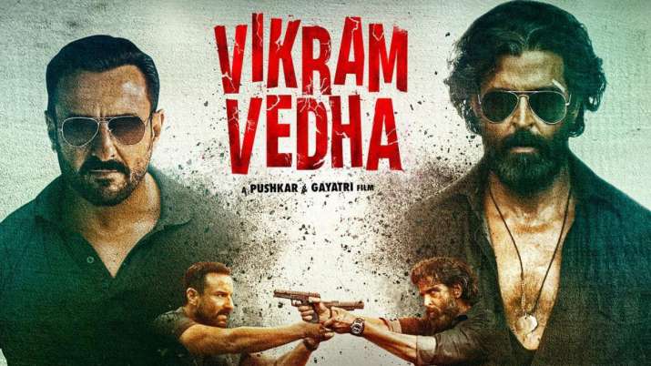'Boycott Vikram Vedha' trends on Twitter, trolls target Bollywood stars Hrithik Roshan & Saif Ali Khan - Vimarsana News