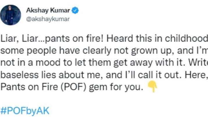 India Tv - Akshay Kumar tweet