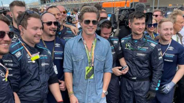 Brad Pitt snubs 'voice of F1' Martin Brundle at US Grand Prix, sports fans annoyed | WATCH