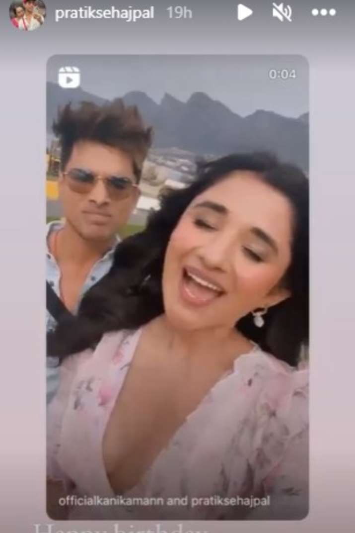 India Tv - Pratik Sehajpal's Instagram story