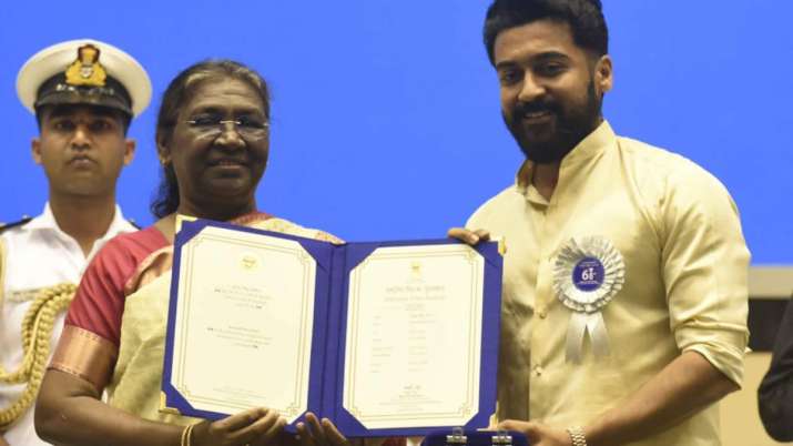 Suriya on winning National Award for Best Actor: Truly a moment I’ll never forget