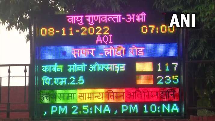 India Tv - Delhi Air Quality Index