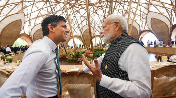 India Tv - PM Modi, Rishi Sunak, PM Modi in Bali, G20 Summit, 