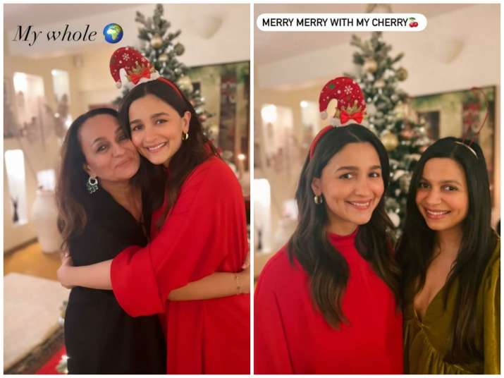 India Tv - Alia Bhatt, Soni Razdan, Shaheen Bhatt 