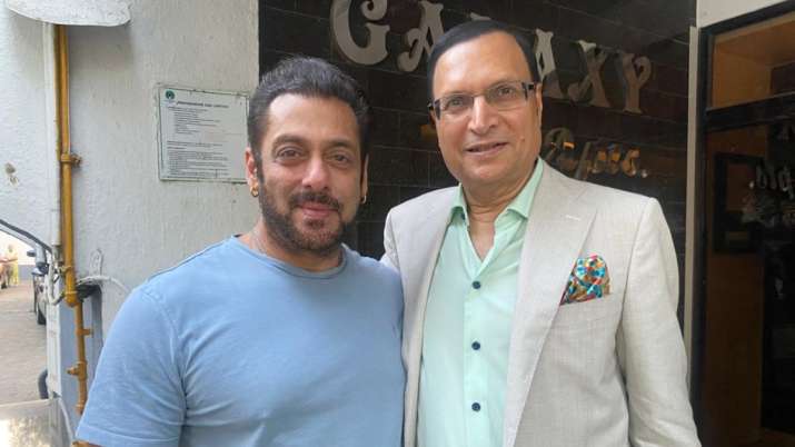 India Tv - Salman Khan with India TV Chairman and Editor-in-Chief Rajat Sharma