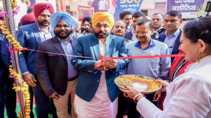 Punjab CM Bhagwant Mann, Arvind Kejriwal inaugurate 400 'Mohalla Clinics' in Punjab's Amritsar