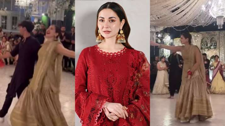 Pakistani actress Hania Aamir dances to Ram Charan-Jr NTR's Naatu Naatu at wedding | Viral Video