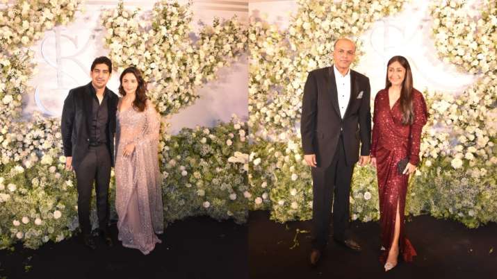 India Tv - Sidharth Malhotra-Kiara Advani reception PHOTOS