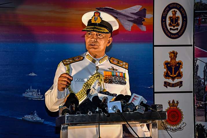 'Large presence' of Chinese vessels in Indian Ocean Region concerning: Navy Chief