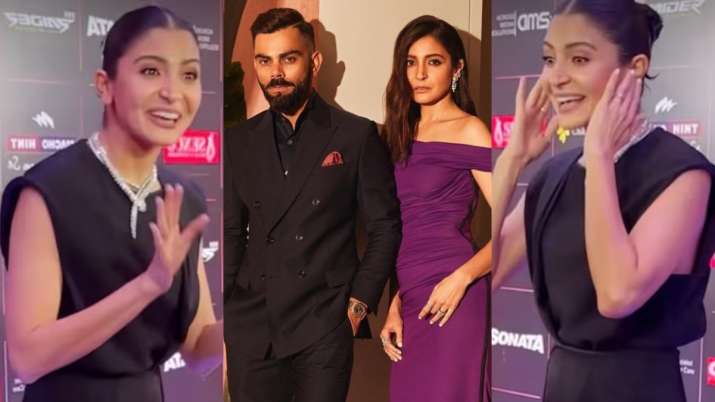 Anushka Sharma's reaction to being called 'Mrs Kohli' on red carpet is cute. Watch Video