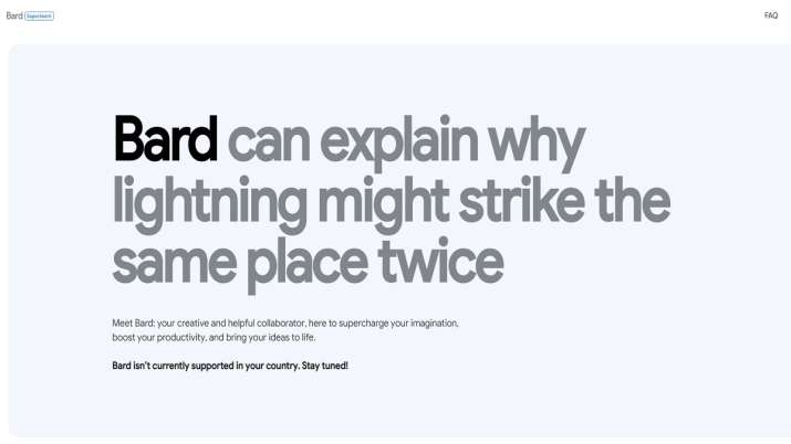 India Tv - Google bard