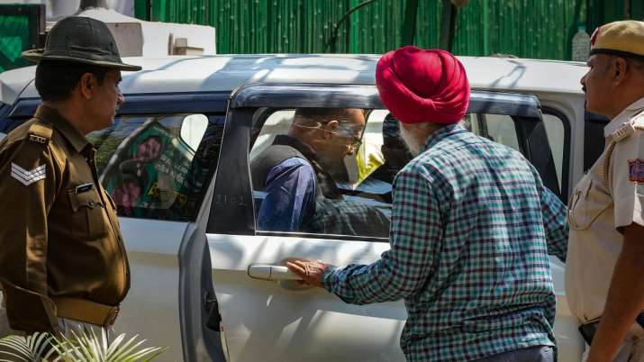 India Tv - Central Bureau of Investigation (CBI) officials leave from the residence of Rashtriya Janata Dal MP Misa Bharti after questioning her father and party chief Lalu Prasad Yadav in land-for-jobs case, in New Delhi, Tuesday, March 7, 2023.