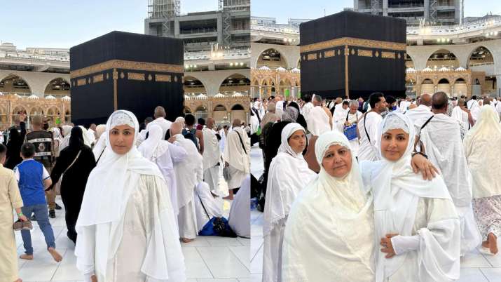 Ramadan 2023: Hina Khan performs her first Umrah in Mecca: 'May Allah accept our ibadat'