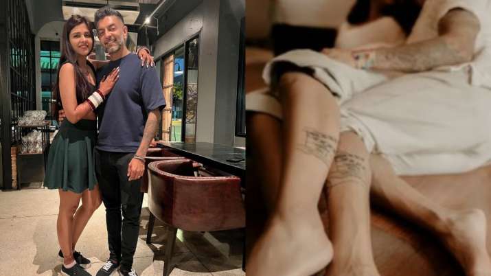 Newlyweds Dalljiet Kaur and Nikhil Patel get matching tattoos; say 'Stamped for life'
