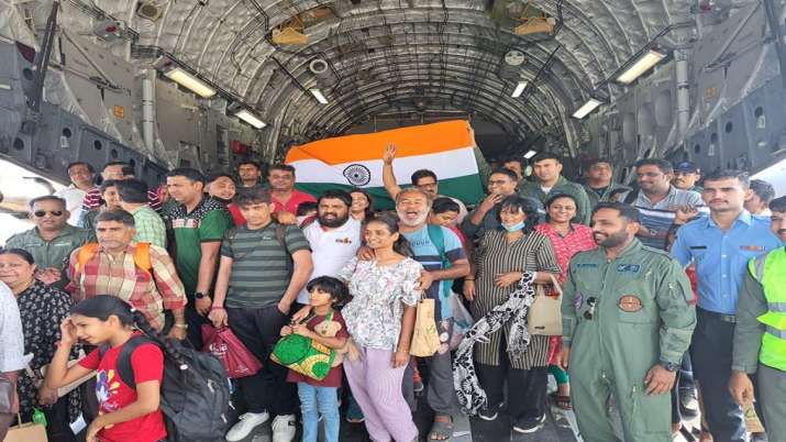 Operation Kaveri: Air Force aircraft carrying 246 Indians evacuated from Sudan lands in Mumbai | DETAILS