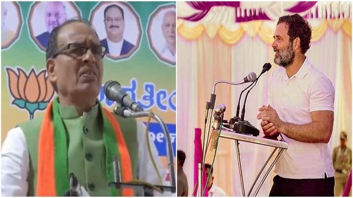 'Rahul Gandhi is 50 yrs old but...': MP CM takes potshot at Congress leader ahead of Karnataka polls | WATCH
