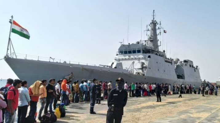 Operation Kaveri: INS Sumedha carrying 278 Indians stuck in Sudan leaves for Jeddah