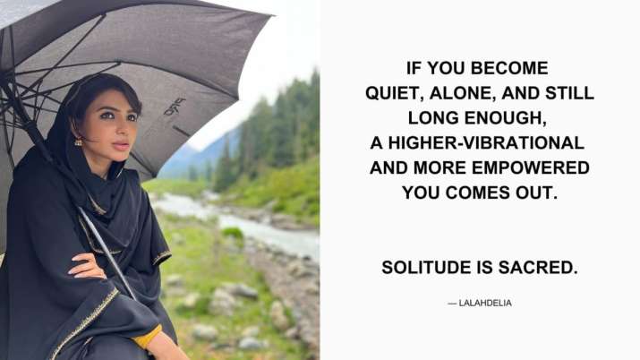 India Tv - Samantha Ruth Prabhu shares cryptic post on 'solitude'
