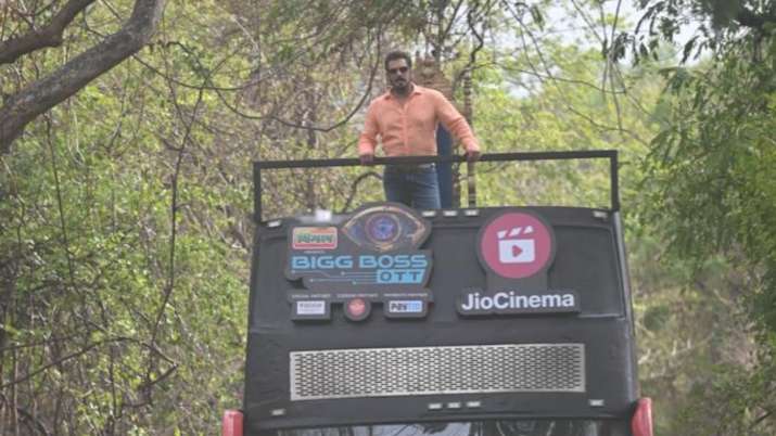 India Tv - Salman Khan arrives in style.