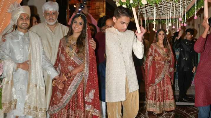 India Tv - Vikram Bhatt's daughter Krishna Bhatt marries Vedant Sarda