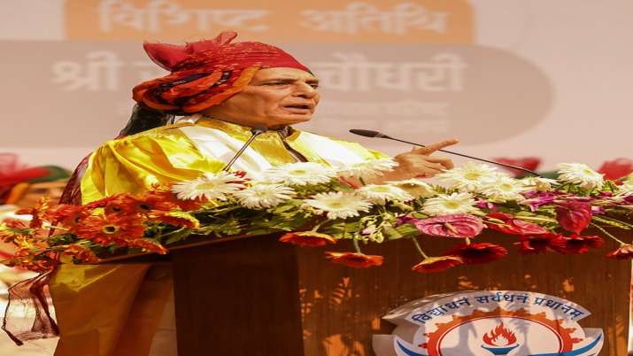 WATCH | India to be among top 3 economies of world by 2027: Rajnath Singh