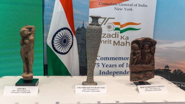 India Tv - Indian Artifacts, PM Modi, United States 