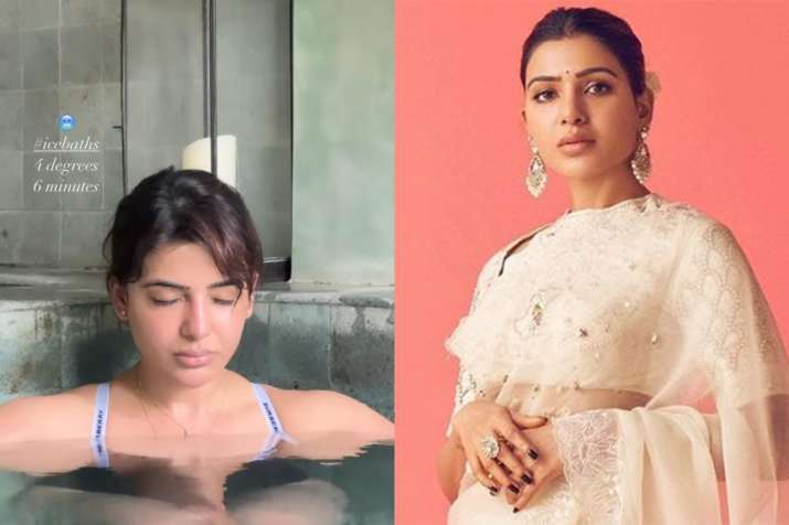 Samantha Ruth Prabhu Meditates In 4-degree Ice Bath In Bali Amid Acting ...