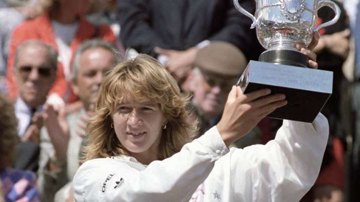 India Tv - Steffi Graff with French Open title in 1988