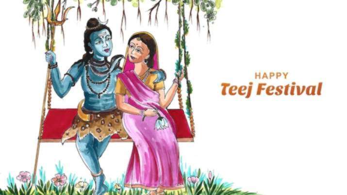 India Tv - On Hariyali Teej, Lord Shiva and Goddess Parvati are worshipped