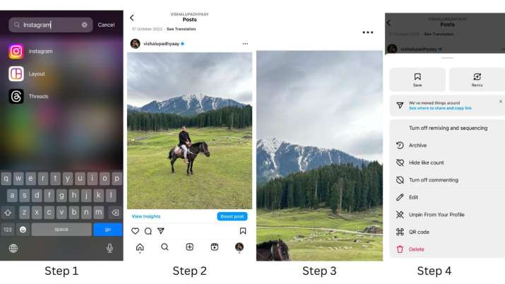 India Tv - how to archive instagram post, how to unarchive instagram post, how to hide instagram post, tech tip