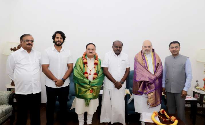 JDS joins BJP-led NDA after HD Kumaraswamy's meeting with Amit Shah, JP Nadda