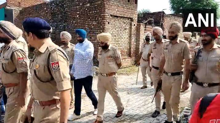 Punjab Police crackdown on Lakhbir Singh Sandhu alias Landa's associates, raids at 48 places in Firozpur