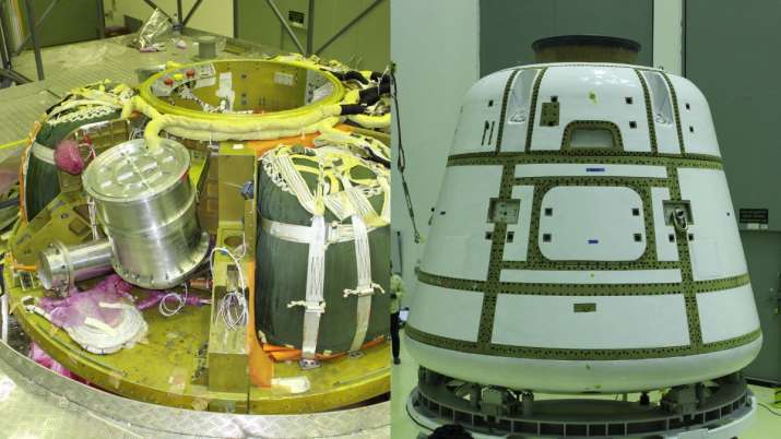 ISRO Offers Sneak Peek At First Crew Module For Gaganyaan Test Flight ...