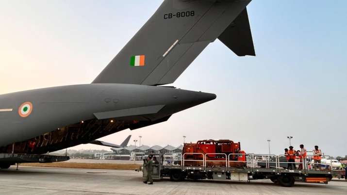 India Tv - IAF, IAF C17, Uttarkhashi Tunnel Collapse