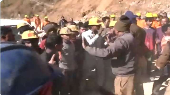 India Tv - Uttarakhand tunnel collapse, Uttarakhand tunnel, auger machine, drilling uttarakhand, Uttarakhand tu