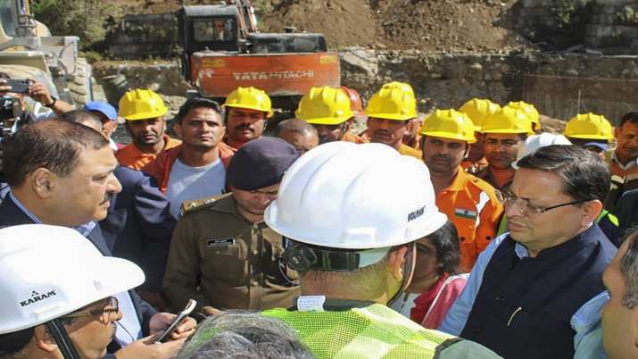 India Tv - Uttarakhand tunnel collapse, Uttarakhand tunnel, auger machine, drilling uttarakhand, Uttarakhand tu