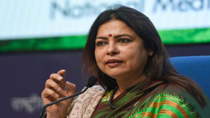 Union Minister Meenakashi Lekhi denies answering question on Hamas in Parliament, calls for probe