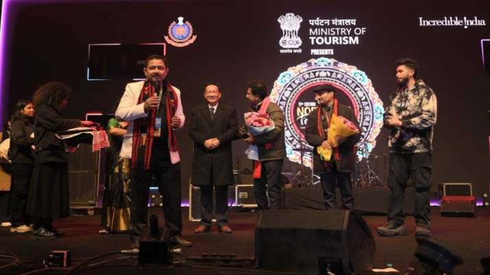 India Tv - Officials from Ministry of Tourism at the event