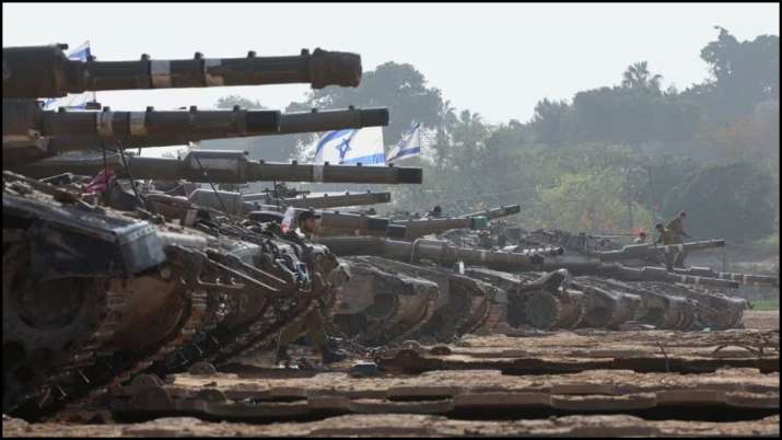 India Tv - Israeli tanks have also been withdrawn from Gaza.