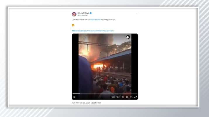 FACT CHECK: False claims linking old West Bengal railway station fire ...